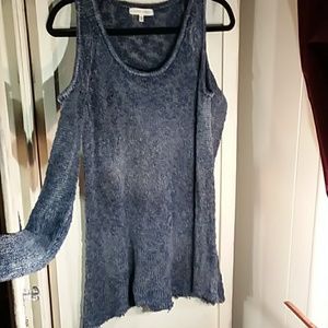 BUNDLE 5 FOR $20 Gilded Intent blue sweater